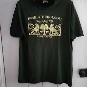 A conferible green shirt